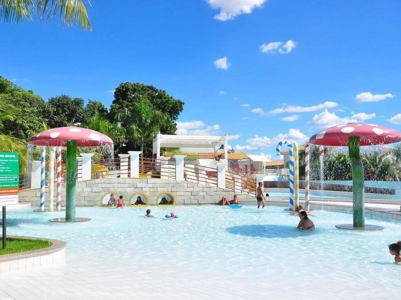 Villa Ap Completo Parq. Aquat. Sensacional Gratis à Caldas Novas Extérieur photo